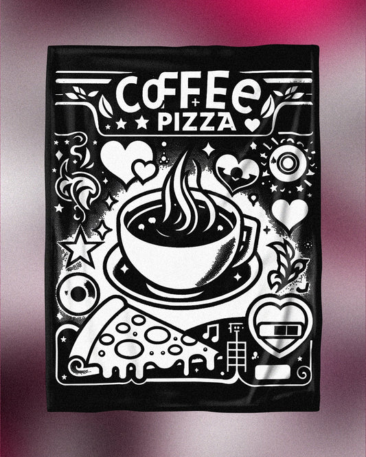 Coffee + Pizza (Blanket) - SayWeCanFly