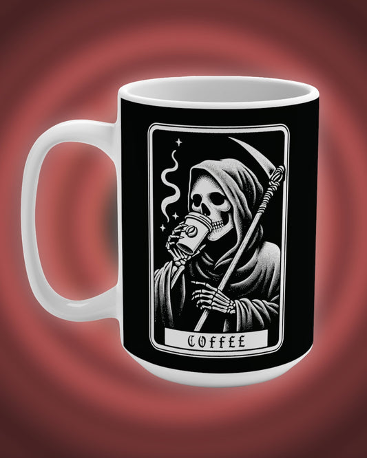 Coffee Reaper (15oz Mug) - SayWeCanFly