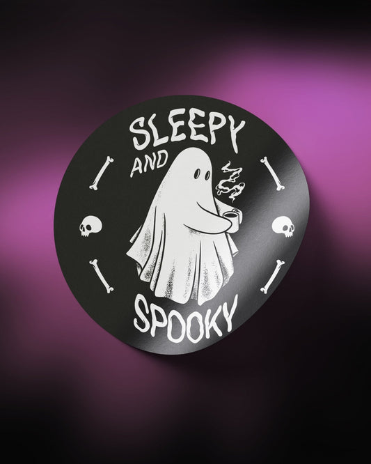Sleepy Spooky (Sticker)